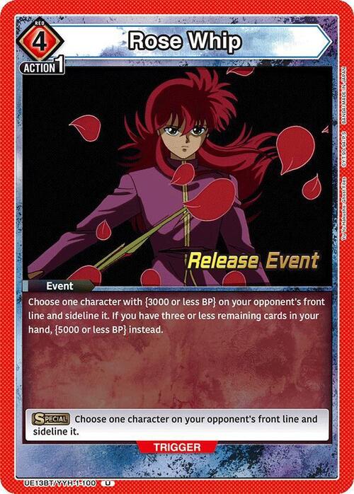 Rose Whip Card Front