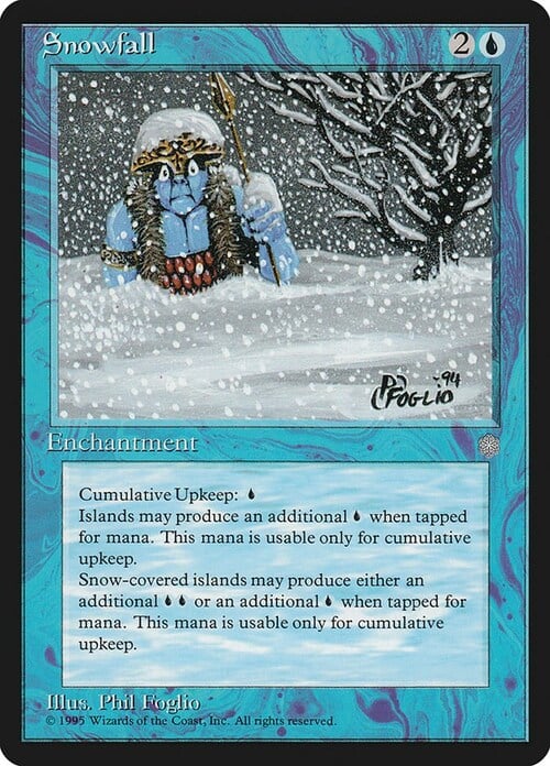 Snowfall Card Front