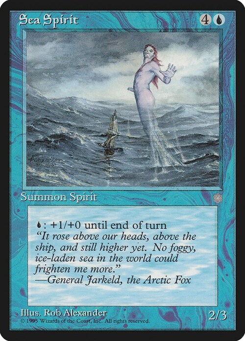 Sea Spirit Card Front