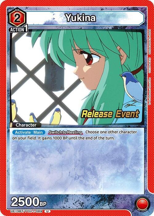 Yukina Card Front