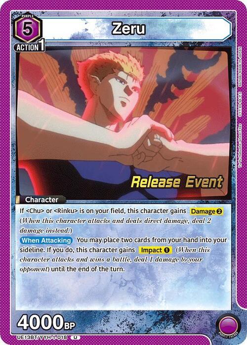 Zeru Card Front