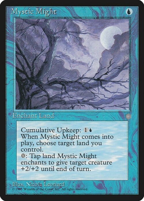 Mystic Might Card Front
