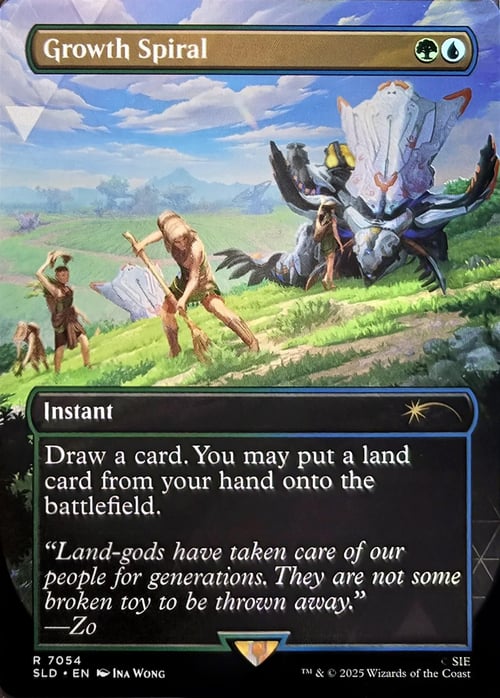 Growth Spiral Card Front