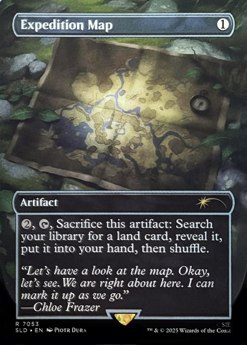 Expedition Map Card Front