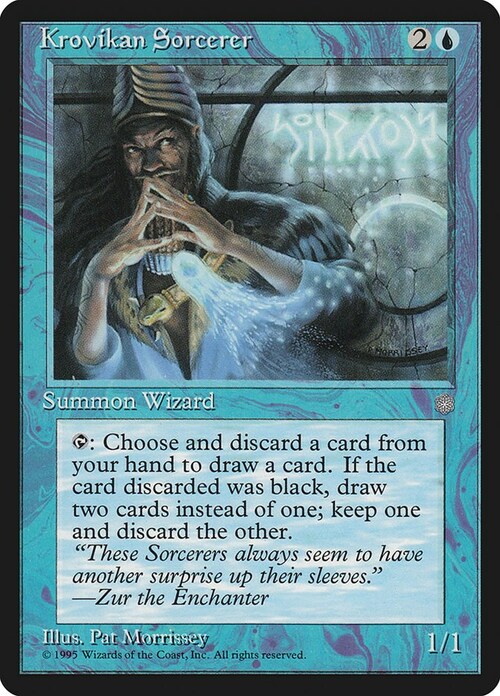Krovikan Sorcerer Card Front