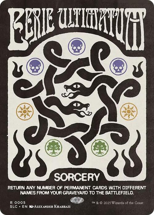 Eerie Ultimatum Card Front