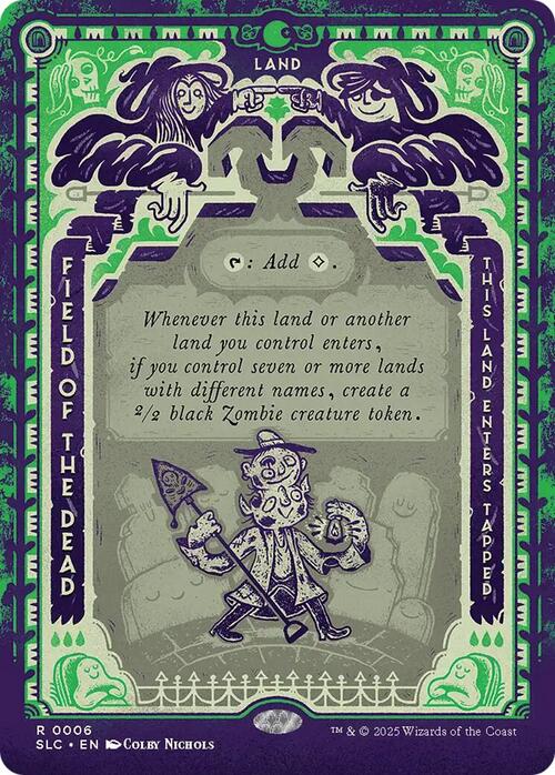 Field of the Dead Card Front