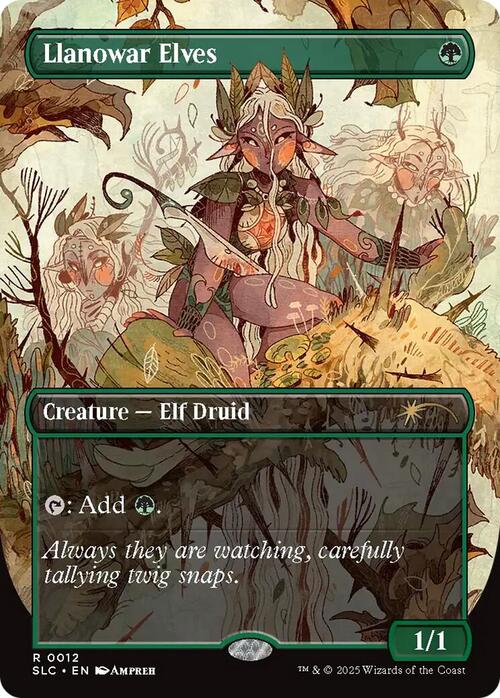 Llanowar Elves Card Front