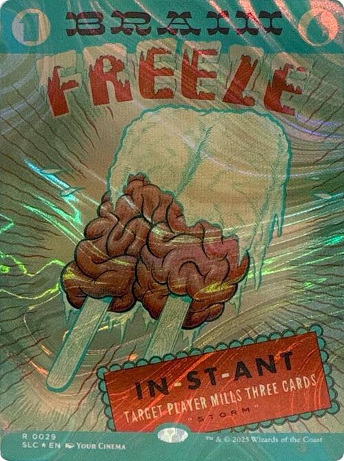 Brain Freeze Card Front
