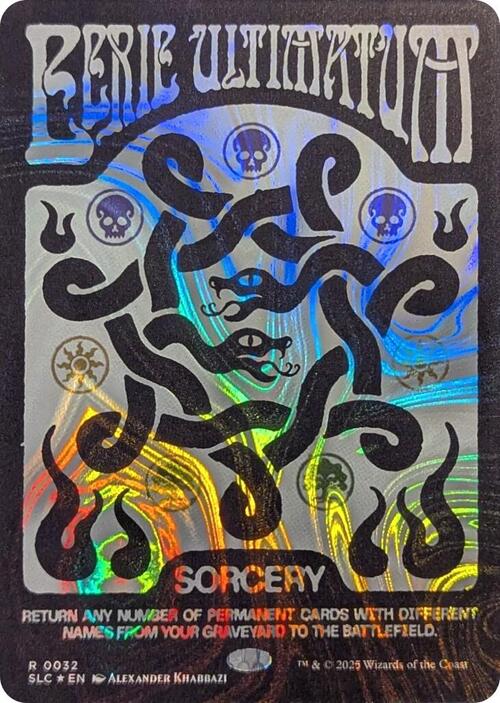 Eerie Ultimatum Card Front