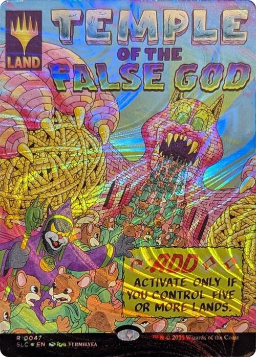 Temple of the False God Card Front