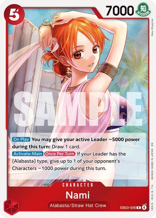 Nami Card Front