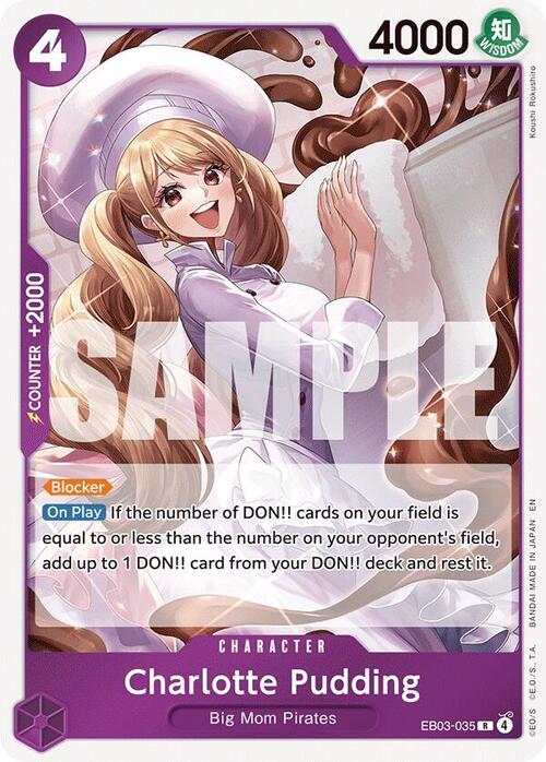 Charlotte Pudding Card Front