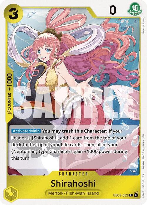 Shirahoshi Card Front