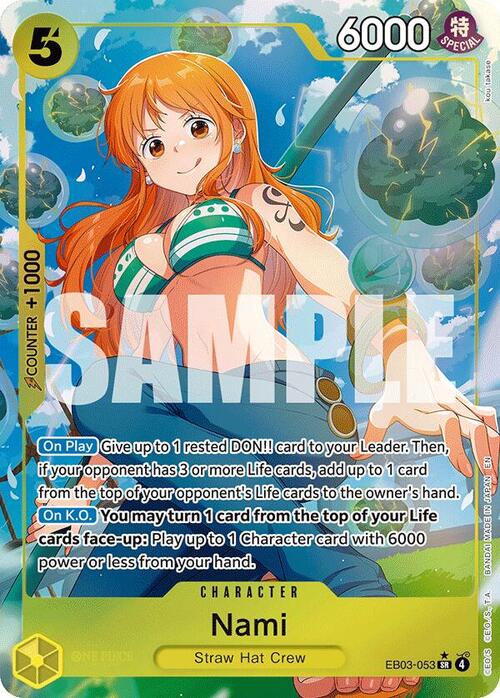 Nami Card Front