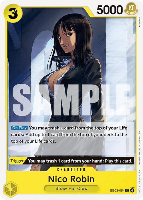 Nico Robin Card Front