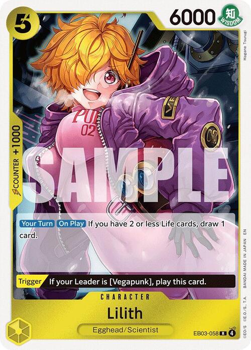 Lilith Card Front
