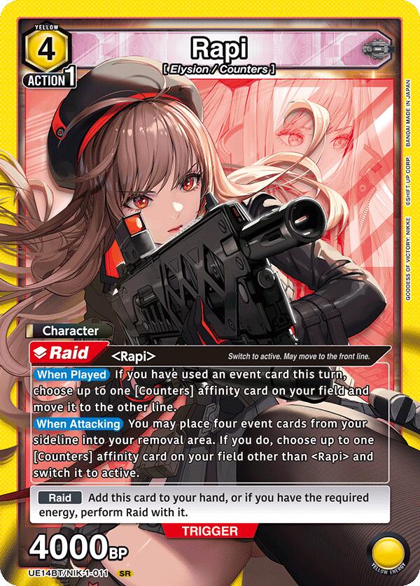 Nikke Cards Rapi Rapi Goddess of Victory: Nikke | Union Arena | CardTrader