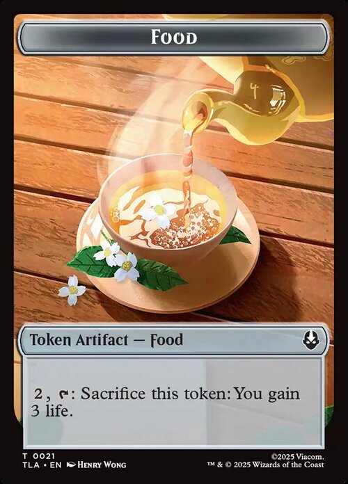 Food // Monk Card Front
