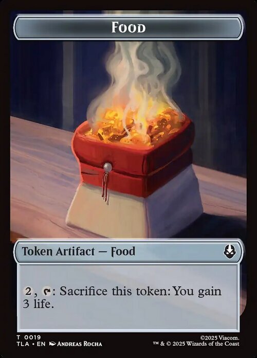 Food // Dragon Card Front