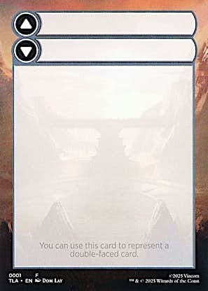 Double-Faced Helper Card Card Front