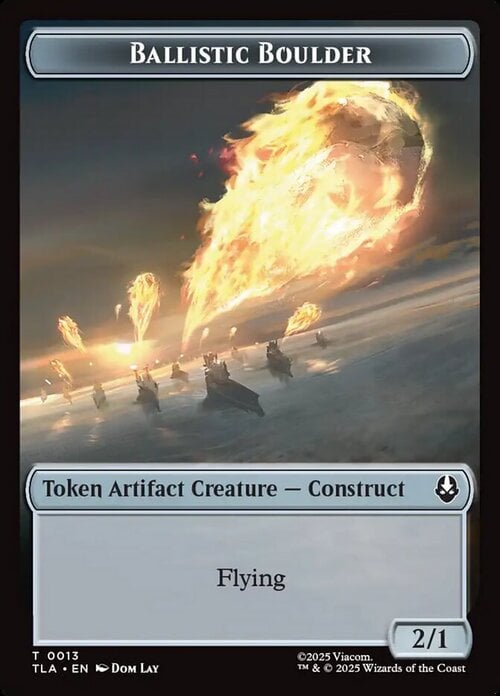 Ballistic Boulder // Soldier Card Front