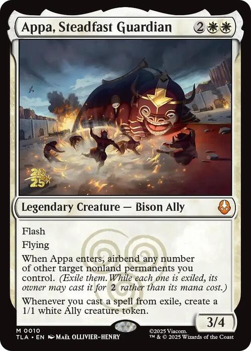 Appa, Guardiano Risoluto Card Front