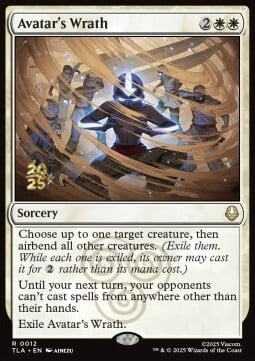 Avatar's Wrath Card Front