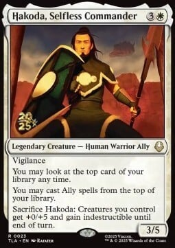 Hakoda, Selfless Commander Card Front