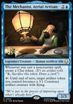 The Mechanist, Aerial Artisan Card Front