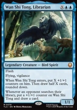 Wan Shi Tong, Librarian Card Front