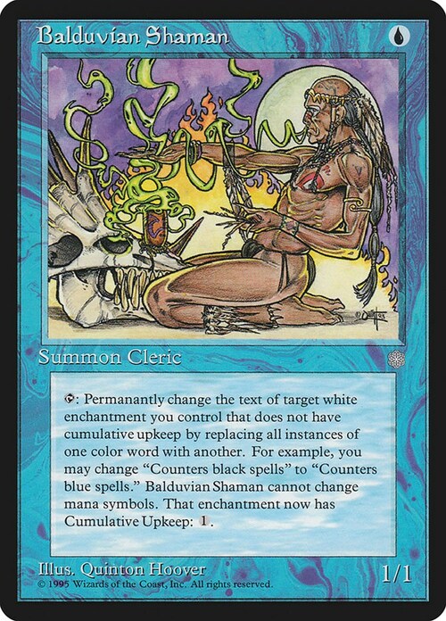 Balduvian Shaman Card Front