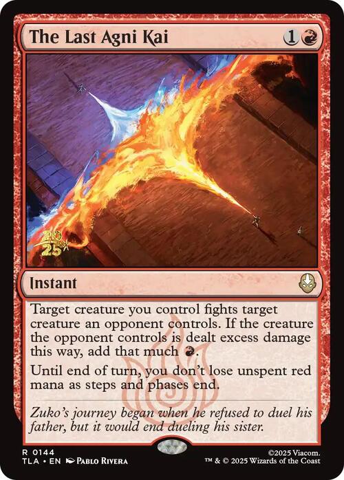 L'Ultimo Agni Kai Card Front