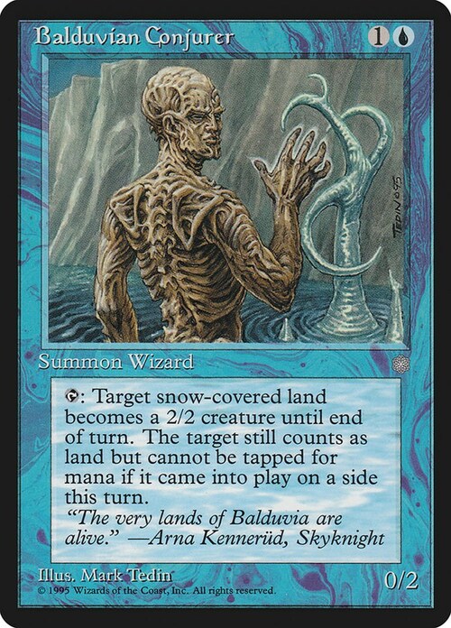 Balduvian Conjurer Card Front
