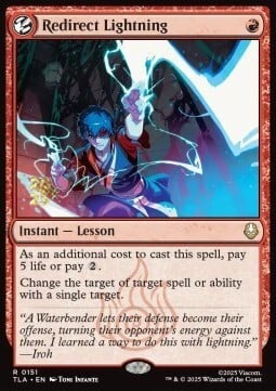 Redirect Lightning Card Front