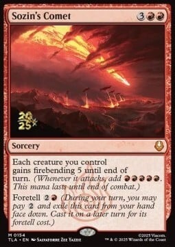 Sozin's Comet Card Front