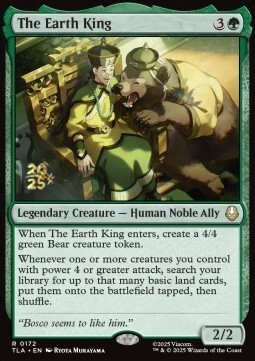 The Earth King Card Front