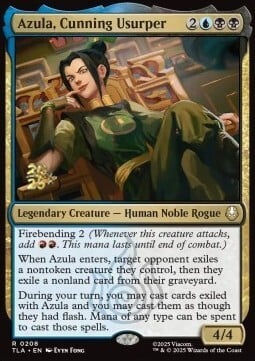 Azula, Cunning Usurper Card Front