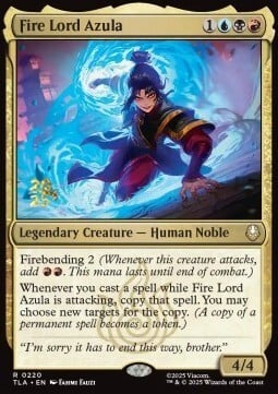 Fire Lord Azula Card Front