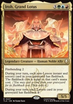 Iroh, Grand Lotus Card Front