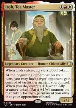 Iroh, Tea Master Card Front