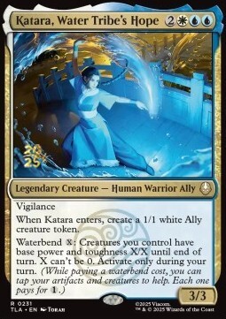 Katara, Water Tribe's Hope Card Front