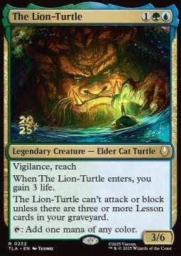 The Lion-Turtle Card Front