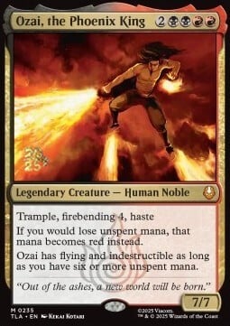 Ozai, the Phoenix King Card Front