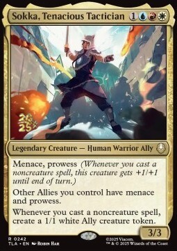 Sokka, Tenacious Tactician Card Front