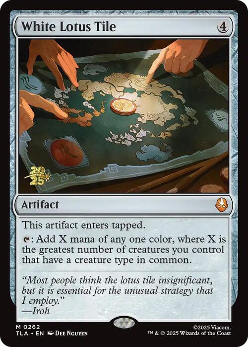 Pedina del Loto Bianco Card Front