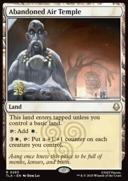 Abandoned Air Temple Card Front