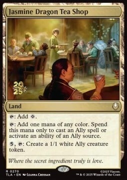 Jasmine Dragon Tea Shop Card Front