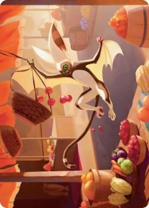 Art Series: Momo, Playful Pet Card Front