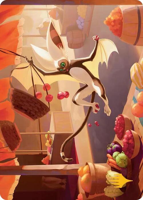 Art Series: Momo, Playful Pet Card Front